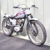1959 Triumph Cub 200cc trials motorcycle, purchased by the vendor in 1970. With buff logbook,
