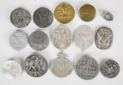 Fifteen Nazi Third Reich 'tinnies' including Tag Der Arbeit 1935 and 1934