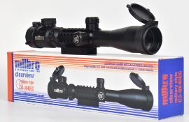 Milbro Clearview military style C3-9x40 EG air rifle scope, in original box.