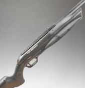 ASG TAC Repeat .177 CO2 air rifle with textured semi-pistol grip and forend, raised cheek piece to