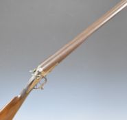 Alex Salmond of James Purdey & Son 12 bore side by side hammer action shotgun with engraved locks,