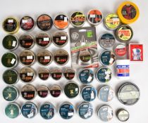 Forty-five tins of .177, .22 and .25 air rifle pellets including Qiang Yuan Sports Diabolo,