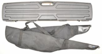 Dosko Sport hard shotgun or rifle case and two gun slips.