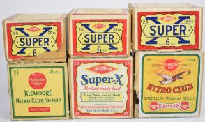 One hundred and fifty 12 and 20 bore Winchester Super-X and Kleanbore Nitro Club shotgun cartridges,