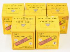 One-hundred-and-twenty-five .410 Eley Fourlong shotgun cartridges, all in original boxes. PLEASE