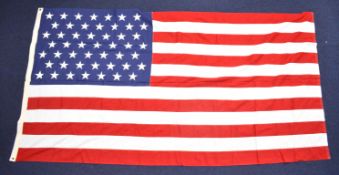 Large American Stars & Stripes flag by Valley Forge with 49 stars, 5 x 9½ feet (152 x 290cm)