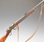 BSA Martini-Henry .303 underlever-action Cavalry carbine rifle with lock and stock stamped 'Trade