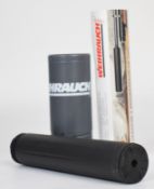 Weihrauch HW XL air rifle sound moderator, in original tube with paperwork.