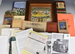 Rover manual Ten & Twelve 1945. Rover 1934-47 ‘P2’ models workshop manuals and spare parts list