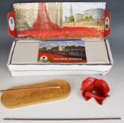 Paul Cummins 'Blood Swept Lands and Seas of Red' ceramic poppy, one of a limited edition made for