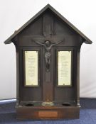 WW1 interest war shrine dedicated to Lieutenant Colonel James Atkinson Longridge, C.M.G, Chevalier