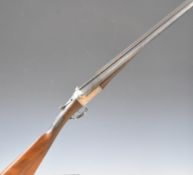 Thomas Page-Wood Ltd of Bristol 16 bore side by side ejector shotgun with named locks and line