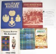 Four Boer War / South Africa military reference books comprising The Cape Town Highlanders by Neil