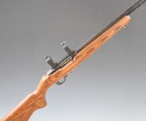 Ruger Model 10/22 .22 semi-automatic rifle with semi-pistol grip, sling and scope mounts, multi-shot