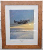 Robert Taylor limited edition print 'Night Attacker', 42 x 50cm