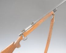 Remington Model 700 .270 bolt-action rifle with chequered semi-pistol grip and forend, raised