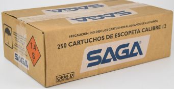 Two hundred and fifty 12 bore SAGA 3