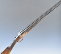 Cogswell & Harrison 12 bore side by side assisted-opening ejector shotgun with named and engraved