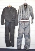 Set of BMW nubuck suede leather motorcycle outfit, European size 40 with waterproof outer layers