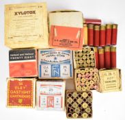 Over 150 various collector's shotgun cartridges including Holland & Holland Twenty Eight, Xylotox,