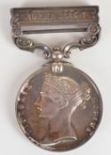 British Army Indian General Service Medal 1854 with clasp for Burma 1885-7 named to 979 Pte E