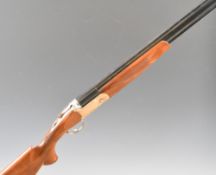 Classic Doubles Model 92 12 bore over and under ejector shotgun with named and line engraved lock