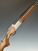Miroku MK-70 Sport Grade 3 12 bore over and under ejector shotgun with engraved locks, trigger