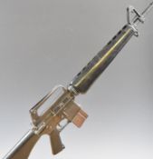 Model Gun Corporation of Japan model M16 assault rifle with metal frame, composite stock and