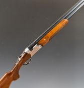 Beretta S686 Special 12 bore over and under ejector shotgun with engraved locks, underside,