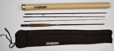 Sage Graphite III 690-4RPL travel fly fishing rod #6 9' 3 1/8oz, in branded metal tube