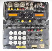 British Dowty Sonobuoy control panel from early Nimrod, Shackleton or Sea King Helicopter, 42 x