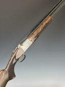 Browning Ultra XS Pro 12 bore over and under ejector shotgun with gold inlay and engraving to the