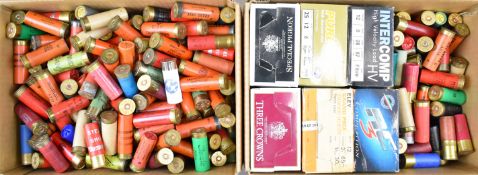 Four-hundred 12 bore shotgun cartridges including Hull Three Crowns, Eley Grand Prix, Hull Special