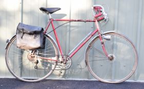 Vintage Rotrax, Southampton bicycle, made using Reynolds tubing frame, numbered to underside