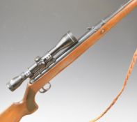Original Model 50 .22 under-lever air rifle with chequered semi-pistol grip, adjustable trigger,