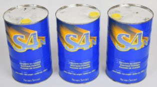 Three 1kg tins of S4N nitro shotgun or rifle cartridge re-loading powder, all sealed. PLEASE NOTE