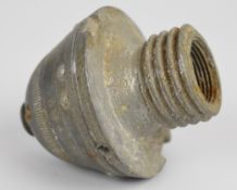 British WW1 inert artillery shell with No 83 fuse cone, height 42cm