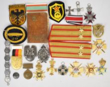 Small collection of reproduction Imperial German badges / medals etc.