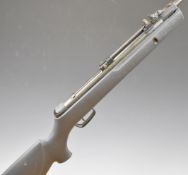 Gamo Shadowmatic .22 air rifle with chequered semi-pistol grip, composite stock, raised cheek