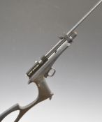 Victory CP2 .22 bolt-action CO2 air pistol or rifle with detachable composite skeleton stock,