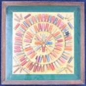 Shotgun cartridge display board decorated with Eley Grand Prix, Eley 8 Gauge, Eley 10 Gauge, The