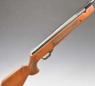 Weihrauch HW90K .177 air rifle with chequered semi-pistol grip, raised cheek piece, adjustable