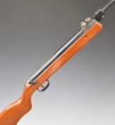 Diana Series 70 Model 78 .22 air rifle with semi-pistol grip and adjustable sights, NVSN.