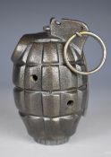 British inert Mills bomb / hand grenade, number 36 MKI to screw in base