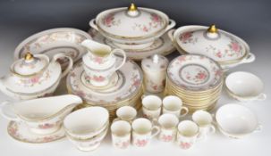 Royal Doulton dinner, tea and coffee ware decorated in the Canton pattern, approximately 152 pieces,