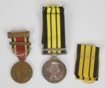 British Army EIIR Africa General Service Medal with clasp for Kenya, named to 22946047 Signalman