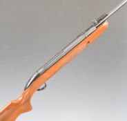 BSA Airsporter S .22 under-lever air rifle with chequered semi-pistol grip, raised cheek-piece and