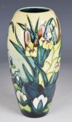 Moorcroft vase decorated in the Lamia pattern, H18.5cm