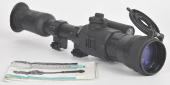 Yukon Photon XT 6.5x50 digital night vision rifle scope with lens cover and instruction manual,