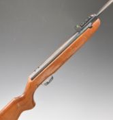 Weihrauch HW30 .177 air rifle with semi-pistol grip and adjustable trigger and sights, serial number